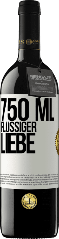 39,95 € Kostenloser Versand | Rotwein RED Ausgabe MBE Reserve 750 ml flüssiger Liebe Weißes Etikett. Anpassbares Etikett Reserve 12 Monate Ernte 2015 Tempranillo