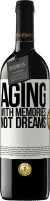 39,95 € 送料無料 | 赤ワイン REDエディション MBE 予約する 夢ではなく記憶で老化する ホワイトラベル. カスタマイズ可能なラベル 予約する 12 月 収穫 2016 Tempranillo