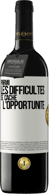 39,95 € Envoi gratuit | Vin rouge Édition RED MBE Réserve Parmi les difficultés, se cache l'opportunité Étiquette Blanche. Étiquette personnalisable Réserve 12 Mois Récolte 2015 Tempranillo