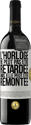 39,95 € Envoi gratuit | Vin rouge Édition RED MBE Réserve L'horloge ne peut pas être retardée, mais elle peut être remontée Étiquette Blanche. Étiquette personnalisable Réserve 12 Mois Récolte 2015 Tempranillo