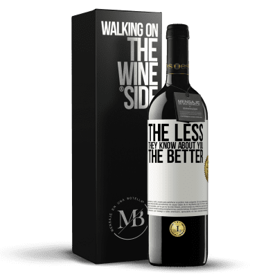 «The less they know about you, the better» RED Edition MBE Reserve