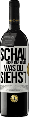 39,95 € Kostenloser Versand | Rotwein RED Ausgabe MBE Reserve Schau über das hinaus, was du siehst Weißes Etikett. Anpassbares Etikett Reserve 12 Monate Ernte 2016 Tempranillo