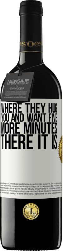 39,95 € 送料無料 | 赤ワイン REDエディション MBE 予約する 彼らがあなたを抱きしめ、さらに5分を望む場所には、 ホワイトラベル. カスタマイズ可能なラベル 予約する 12 月 収穫 2016 Tempranillo