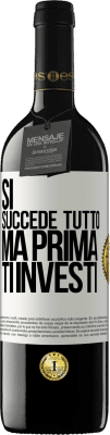 39,95 € Spedizione Gratuita | Vino rosso Edizione RED MBE Riserva Sì, succede tutto. Ma prima ti investi Etichetta Bianca. Etichetta personalizzabile Riserva 12 Mesi Raccogliere 2014 Tempranillo