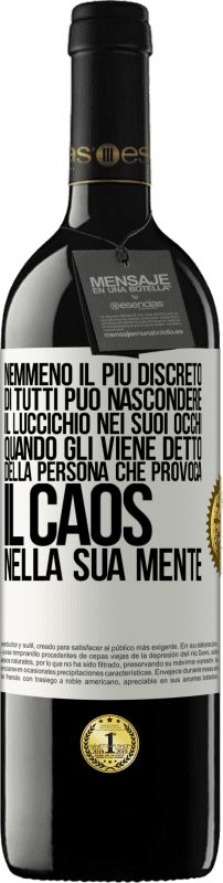 39,95 € Spedizione Gratuita | Vino rosso Edizione RED MBE Riserva Nemmeno il più discreto di tutti può nascondere il luccichio nei suoi occhi quando gli viene detto della persona che provoca Etichetta Bianca. Etichetta personalizzabile Riserva 12 Mesi Raccogliere 2015 Tempranillo