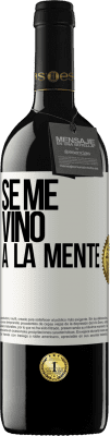 39,95 € Envoi gratuit | Vin rouge Édition RED MBE Réserve Il me VINt une idée Étiquette Blanche. Étiquette personnalisable Réserve 12 Mois Récolte 2014 Tempranillo