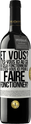 39,95 € Envoi gratuit | Vin rouge Édition RED MBE Réserve Et vous? Êtes-vous ici au cas où cela fonctionnerait? Ou êtes-vous ici pour le faire fonctionner? Étiquette Blanche. Étiquette personnalisable Réserve 12 Mois Récolte 2014 Tempranillo