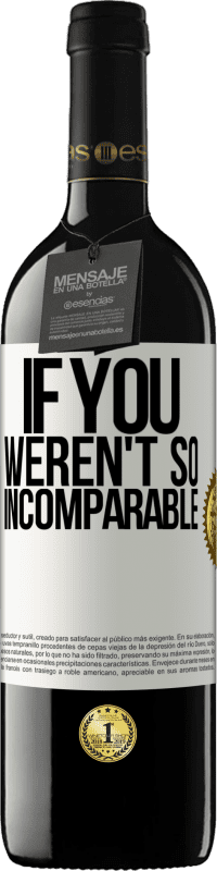 39,95 € 送料無料 | 赤ワイン REDエディション MBE 予約する そうでなければ...比類のない ホワイトラベル. カスタマイズ可能なラベル 予約する 12 月 収穫 2016 Tempranillo