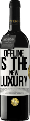 39,95 € 送料無料 | 赤ワイン REDエディション MBE 予約する Offline is the new luxury ホワイトラベル. カスタマイズ可能なラベル 予約する 12 月 収穫 2016 Tempranillo