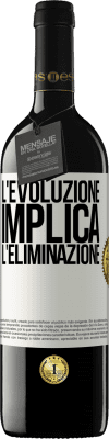 39,95 € Spedizione Gratuita | Vino rosso Edizione RED MBE Riserva L'evoluzione implica l'eliminazione Etichetta Bianca. Etichetta personalizzabile Riserva 12 Mesi Raccogliere 2014 Tempranillo