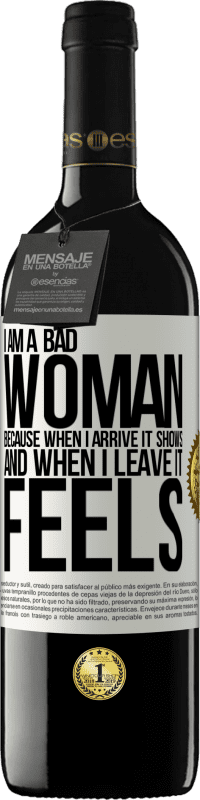 39,95 € Free Shipping | Red Wine RED Edition MBE Reserve I am a bad woman, because when I arrive it shows, and when I leave it feels White Label. Customizable label Reserve 12 Months Harvest 2014 Tempranillo