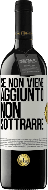 39,95 € Spedizione Gratuita | Vino rosso Edizione RED MBE Riserva Se non viene aggiunto, non sottrarre Etichetta Bianca. Etichetta personalizzabile Riserva 12 Mesi Raccogliere 2016 Tempranillo