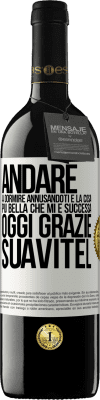 39,95 € Spedizione Gratuita | Vino rosso Edizione RED MBE Riserva Andare a dormire annusandoti è la cosa più bella che mi è successa oggi. Grazie Suavitel Etichetta Bianca. Etichetta personalizzabile Riserva 12 Mesi Raccogliere 2014 Tempranillo