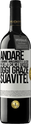 39,95 € Spedizione Gratuita | Vino rosso Edizione RED MBE Riserva Andare a dormire annusandoti è la cosa più bella che mi è successa oggi. Grazie Suavitel Etichetta Bianca. Etichetta personalizzabile Riserva 12 Mesi Raccogliere 2016 Tempranillo