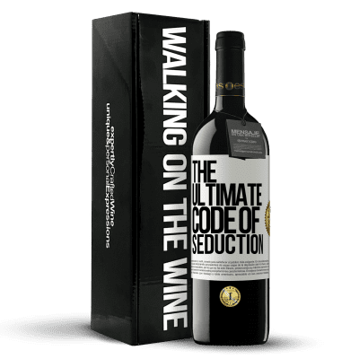 «The ultimate code of seduction» Edición RED MBE Reserva