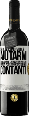 39,95 € Spedizione Gratuita | Vino rosso Edizione RED MBE Riserva Se qualcuno vuole aiutarmi a migliorare la mia vita, può farlo. Ma non accetto consigli, solo contanti Etichetta Bianca. Etichetta personalizzabile Riserva 12 Mesi Raccogliere 2015 Tempranillo