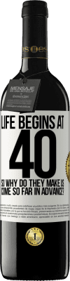 39,95 € Free Shipping | Red Wine RED Edition MBE Reserve Life begins at 40. So why do they make us come so far in advance? White Label. Customizable label Reserve 12 Months Harvest 2015 Tempranillo