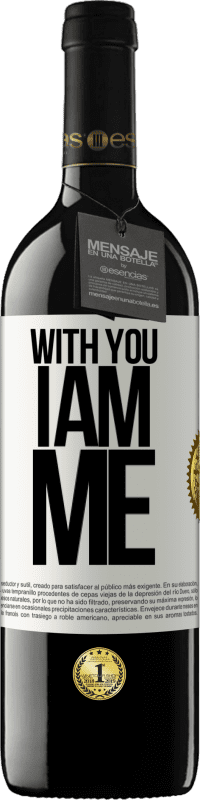 39,95 € Free Shipping | Red Wine RED Edition MBE Reserve With you i am me White Label. Customizable label Reserve 12 Months Harvest 2014 Tempranillo