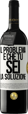 39,95 € Spedizione Gratuita | Vino rosso Edizione RED MBE Riserva Il problema è che tu sei la soluzione Etichetta Bianca. Etichetta personalizzabile Riserva 12 Mesi Raccogliere 2015 Tempranillo