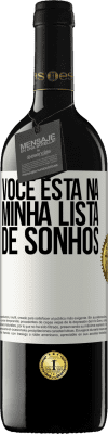 39,95 € Envio grátis | Vinho tinto Edição RED MBE Reserva Você está na minha lista de sonhos Etiqueta Branca. Etiqueta personalizável Reserva 12 Meses Colheita 2016 Tempranillo