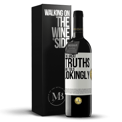 «The great truths are told jokingly» RED Edition MBE Reserve