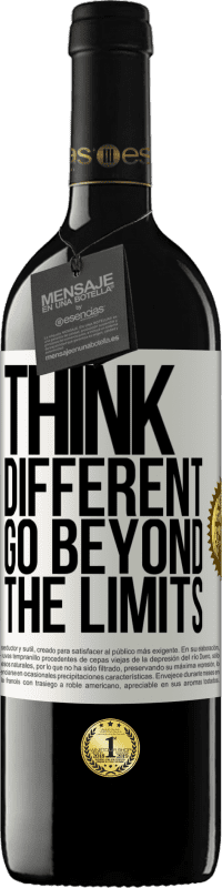 39,95 € Free Shipping | Red Wine RED Edition MBE Reserve Think different. Go beyond the limits White Label. Customizable label Reserve 12 Months Harvest 2014 Tempranillo