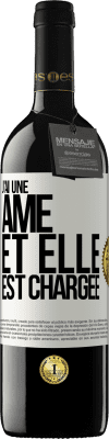 39,95 € Envoi gratuit | Vin rouge Édition RED MBE Réserve J'ai une âme et elle est chargée Étiquette Blanche. Étiquette personnalisable Réserve 12 Mois Récolte 2016 Tempranillo