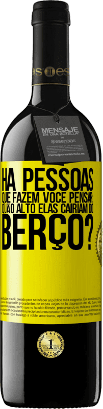 39,95 € Envio grátis | Vinho tinto Edição RED MBE Reserva Há pessoas que fazem você pensar: quão alto elas cairiam do berço? Etiqueta Amarela. Etiqueta personalizável Reserva 12 Meses Colheita 2015 Tempranillo