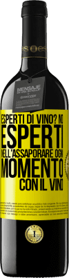 39,95 € Spedizione Gratuita | Vino rosso Edizione RED MBE Riserva esperti di vino? No, esperti nell'assaporare ogni momento, con il vino Etichetta Gialla. Etichetta personalizzabile Riserva 12 Mesi Raccogliere 2014 Tempranillo