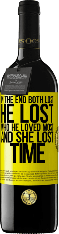 39,95 € Free Shipping | Red Wine RED Edition MBE Reserve In the end, both lost. He lost who he loved most, and she lost time Yellow Label. Customizable label Reserve 12 Months Harvest 2015 Tempranillo