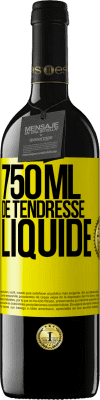 39,95 € Envoi gratuit | Vin rouge Édition RED MBE Réserve 750 ml de tendresse liquide Étiquette Jaune. Étiquette personnalisable Réserve 12 Mois Récolte 2016 Tempranillo