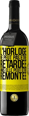 39,95 € Envoi gratuit | Vin rouge Édition RED MBE Réserve L'horloge ne peut pas être retardée, mais elle peut être remontée Étiquette Jaune. Étiquette personnalisable Réserve 12 Mois Récolte 2014 Tempranillo