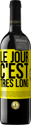 39,95 € Envoi gratuit | Vin rouge Édition RED MBE Réserve Le jour, c'est très long Étiquette Jaune. Étiquette personnalisable Réserve 12 Mois Récolte 2016 Tempranillo