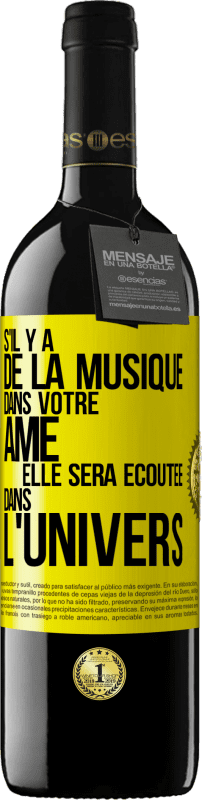39,95 € Envoi gratuit | Vin rouge Édition RED MBE Réserve S'il y a de la musique dans votre âme elle sera écoutée dans l'univers Étiquette Jaune. Étiquette personnalisable Réserve 12 Mois Récolte 2016 Tempranillo