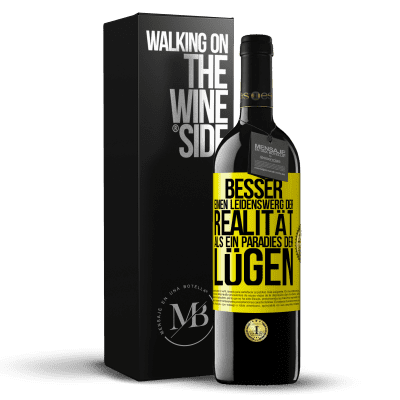 «Besser einen Leidenswerg der Realität als ein Paradies der Lügen» RED Ausgabe MBE Reserve