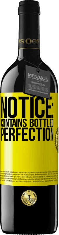 39,95 € Free Shipping | Red Wine RED Edition MBE Reserve Notice: contains bottled perfection Yellow Label. Customizable label Reserve 12 Months Harvest 2016 Tempranillo