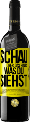 39,95 € Kostenloser Versand | Rotwein RED Ausgabe MBE Reserve Schau über das hinaus, was du siehst Gelbes Etikett. Anpassbares Etikett Reserve 12 Monate Ernte 2015 Tempranillo