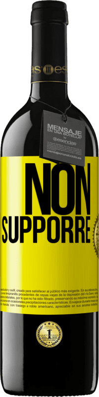 39,95 € Spedizione Gratuita | Vino rosso Edizione RED MBE Riserva Non supporre Etichetta Gialla. Etichetta personalizzabile Riserva 12 Mesi Raccogliere 2016 Tempranillo