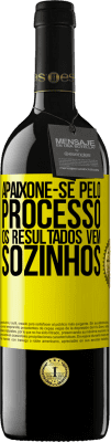 39,95 € Envio grátis | Vinho tinto Edição RED MBE Reserva Apaixone-se pelo processo, os resultados vêm sozinhos Etiqueta Amarela. Etiqueta personalizável Reserva 12 Meses Colheita 2016 Tempranillo