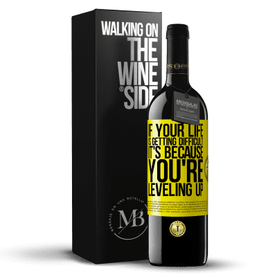«If your life is getting difficult, it's because you're leveling up» RED Edition MBE Reserve
