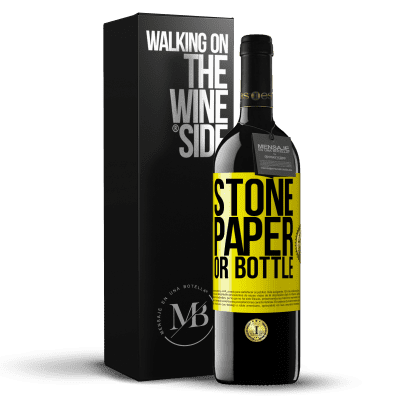 «Stone, paper or bottle» RED Edition MBE Reserve