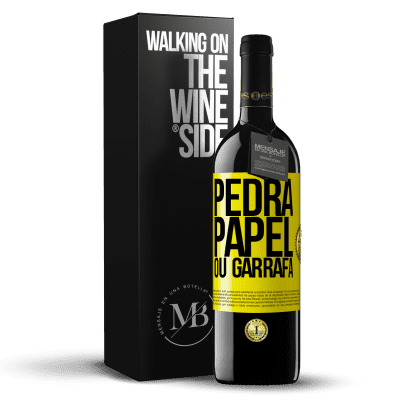 «Pedra, papel ou garrafa» Edição RED MBE Reserva