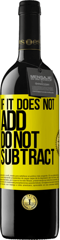 39,95 € 免费送货 | 红酒 RED版 MBE 预订 如果不加，则不要减 黄色标签. 可自定义的标签 预订 12 个月 收成 2016 Tempranillo