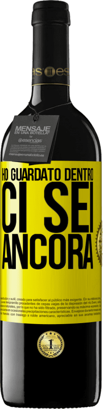 39,95 € Spedizione Gratuita | Vino rosso Edizione RED MBE Riserva Ho guardato dentro. Ci sei ancora Etichetta Gialla. Etichetta personalizzabile Riserva 12 Mesi Raccogliere 2016 Tempranillo