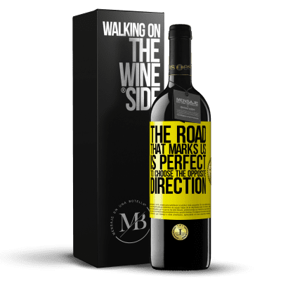 «The road that marks us is perfect to choose the opposite direction» RED Edition MBE Reserve