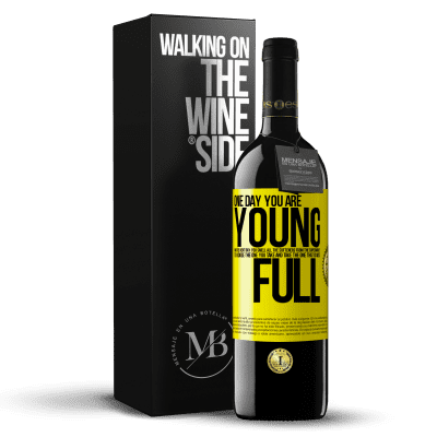 «One day you are young and the next day, you smell all the softeners from the supermarket to choose the one you take and take» RED Edition MBE Reserve