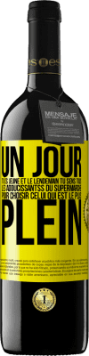 39,95 € Envoi gratuit | Vin rouge Édition RED MBE Réserve Un jour tu es jeune et le lendemain tu sens tous les adoucissantss du supermarché pour choisir celui qui est le plus plein Étiquette Jaune. Étiquette personnalisable Réserve 12 Mois Récolte 2015 Tempranillo