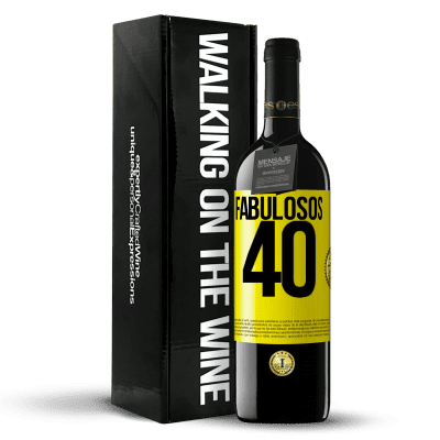 «Fabulosos 40» Edición RED MBE Reserva