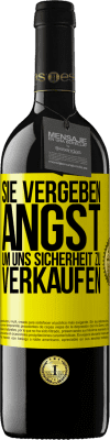 39,95 € Kostenloser Versand | Rotwein RED Ausgabe MBE Reserve Sie vergeben Angst, um uns Sicherheit zu verkaufen Gelbes Etikett. Anpassbares Etikett Reserve 12 Monate Ernte 2014 Tempranillo