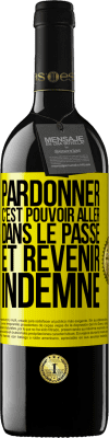 39,95 € Envoi gratuit | Vin rouge Édition RED MBE Réserve Pardonner, c'est pouvoir aller dans le passé et revenir indemne Étiquette Jaune. Étiquette personnalisable Réserve 12 Mois Récolte 2014 Tempranillo